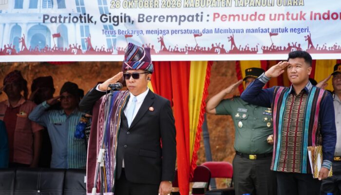 Bupati Taput Kobarkan Semangat Sumpah Pemuda di Menara Pandang Salib Kasih