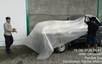 Polsek Siantar Martoba Dampingi Petani Jual 2,1 Ton Jagung ke Bulog Pematangsiantar